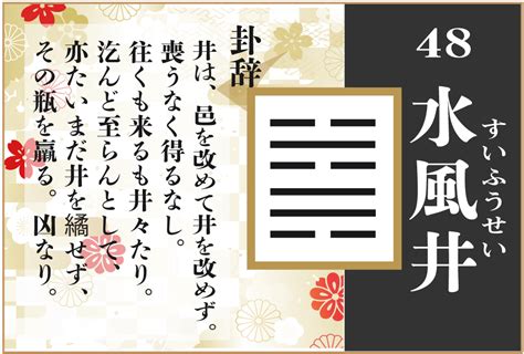 水風井 五爻|48・水風井（すいふうせい）5爻 → 46・地風升（ち。